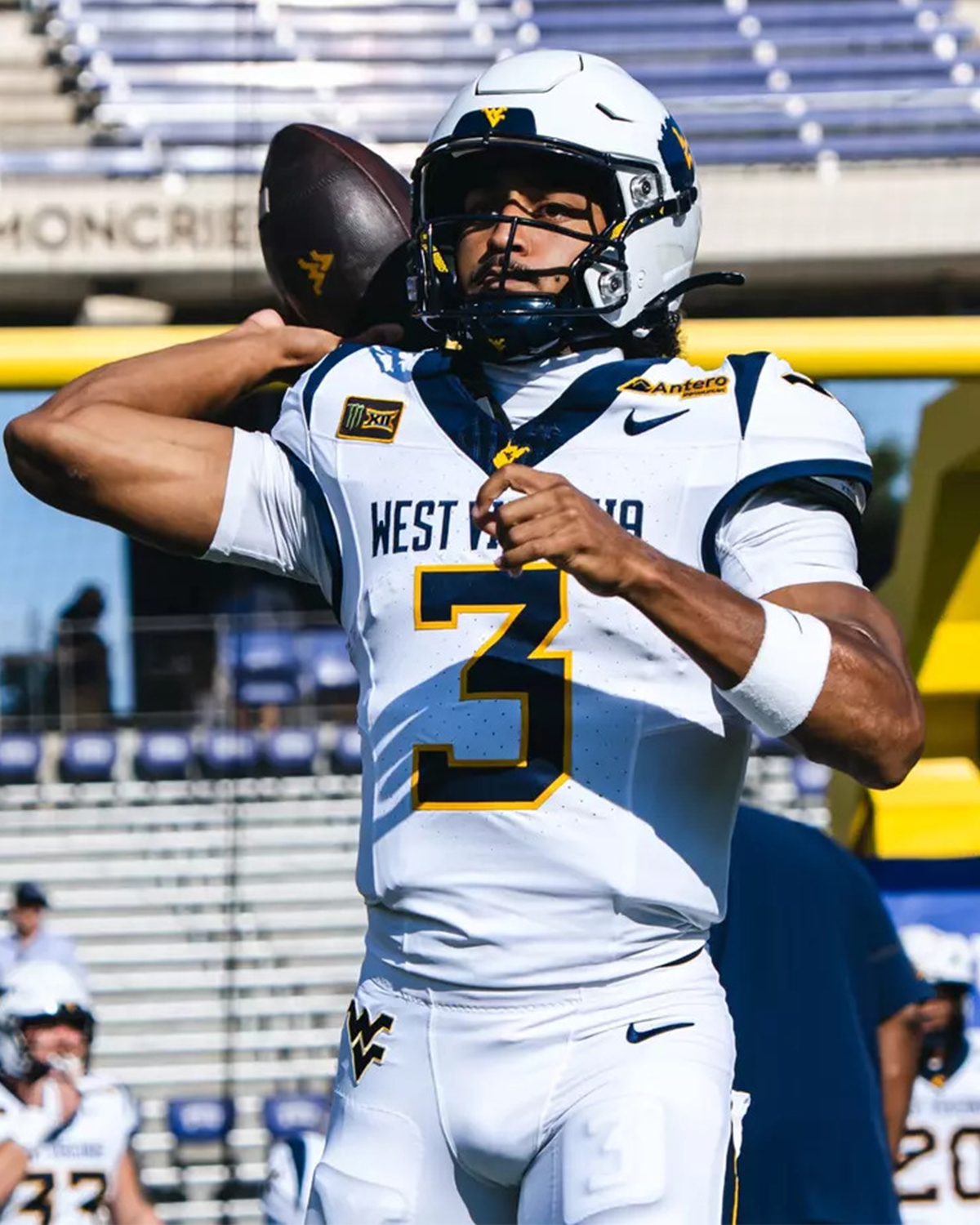 Michael Hawkins Jr. Uses Bye Week to Fine-Tune Passing Game as WVU Prepares for Tough Stretch